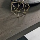 Nowoczesny dębowy stół wiązany wykonany we Włoszech Zerba Viadurini