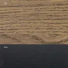 Stół z platerowanego dębu Masellato i metalu Wyprodukowano we Włoszech - Seul Viadurini