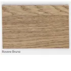 Stół z fornirowanego sękatego dębu i metalowych nóg Made in Italy - Vicente Viadurini