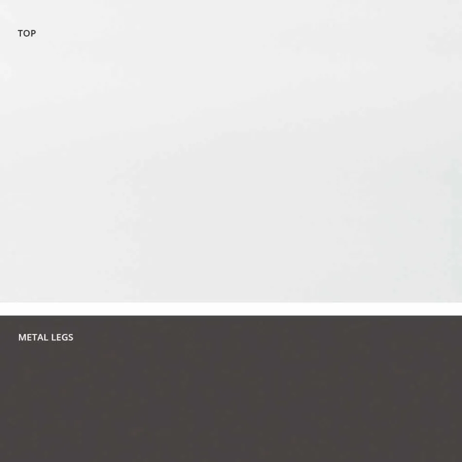 Nowoczesny stół ze szkła hartowanego wyprodukowany we Włoszech, Mitia Viadurini