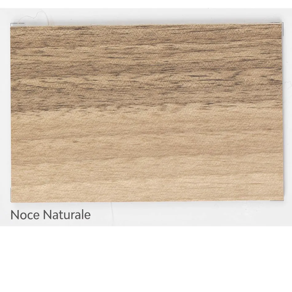 Stół dzienny z prawdziwego solidnego orzecha włoskiego Made in Italy - Boromir Viadurini