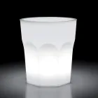 Designerski stolik świetlny do użytku zewnętrznego z polietylenu i Hpl Made in Italy - Pucca Viadurini