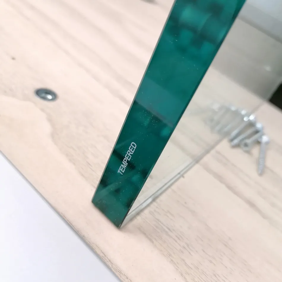 Nowoczesny stół rozkładany do 300 cm z laminatu i szkła Made in Italy - Łza Viadurini