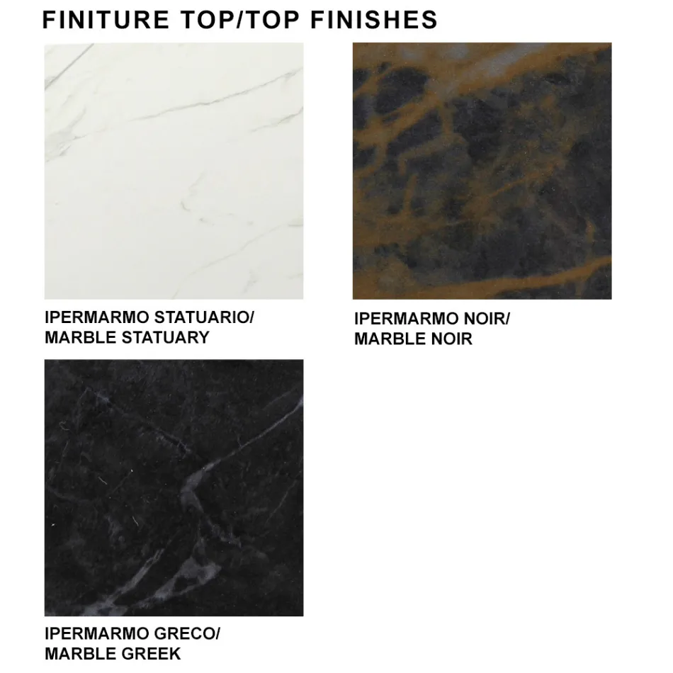 Nowoczesny rozkładany stół do 278 cm z ceramiki Made in Italy - dalmatyńskiej Viadurini