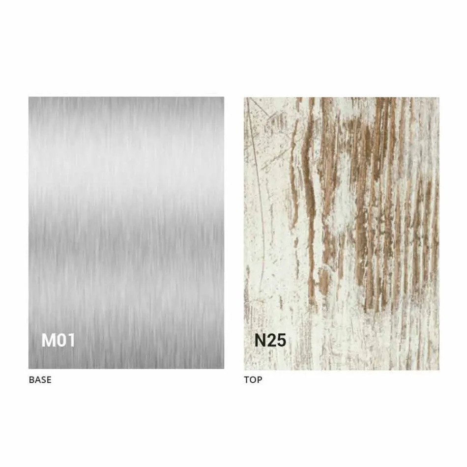 Nowoczesny rozkładany stół do 480 cm z drewna Made in Italy - Michael Viadurini