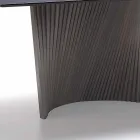 Nowoczesny stół z efektownym kamieniem marmurowym wykonanym we Włoszech, Adrano Viadurini