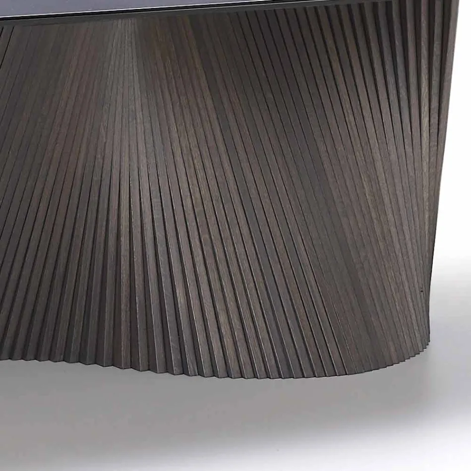 Nowoczesny stół z efektownym kamieniem marmurowym wykonanym we Włoszech, Adrano Viadurini