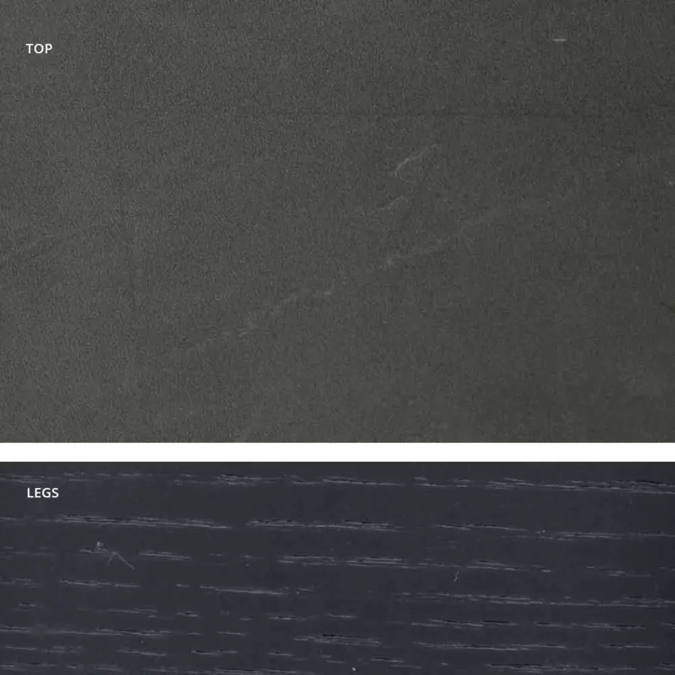 Nowoczesny stół z efektownym kamieniem marmurowym wykonanym we Włoszech, Adrano Viadurini