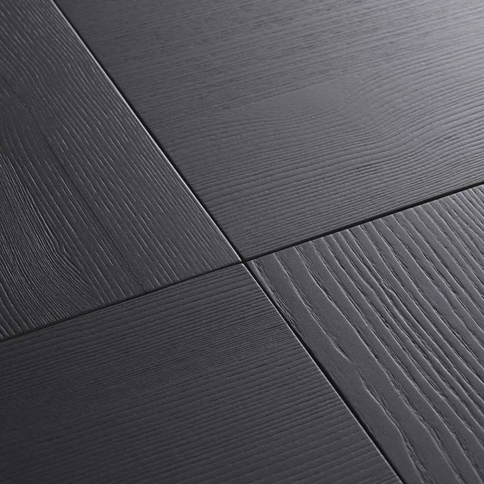 Owalny stół jadalny ze sklejki fornirowanej jesionem - Capricorn Viadurini