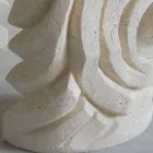 Petra owalny stół z nowoczesnym wzornictwem kryształowych Furies Viadurini