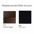 Rozkładany stół do jadalni do 310 cm z ceramiki Made in Italy - Connubia Dorian Viadurini