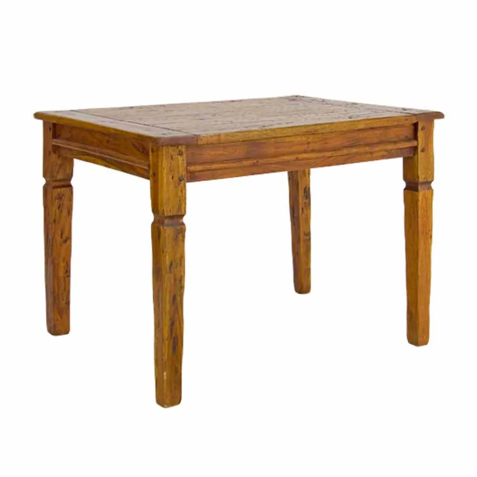 Stół rozkładany do 290 cm z litego drewna Homemotion - Carbo Viadurini