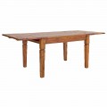 Klasyczny rozkładany stół do 290 cm z litego drewna Homemotion - Carbo