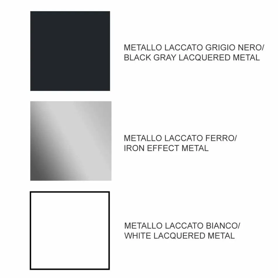 Stół rozkładany do 294 cm z gresu i metalu Made in Italy - Nuzzio Viadurini