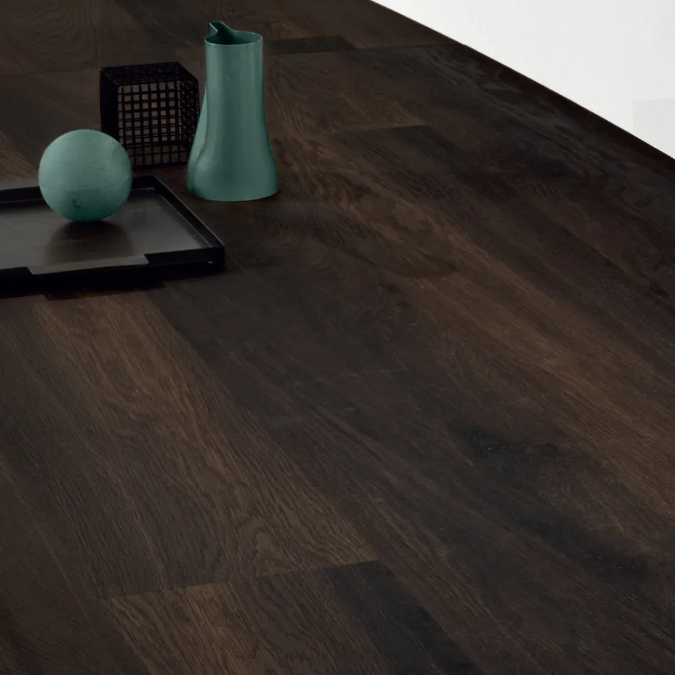 Rozkładany stół do jadalni do 300 cm z dębu Made in Italy - Antonino Viadurini