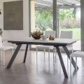 Stół rozkładany do 2,8 metra z blatem ceramicznym Made in Italy - Paoluccio