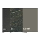 Wysuwany stół do jadalni Ceramiczny blat do 2,8 m Made in Italy - Paoluccio Viadurini