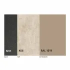 Wysuwany stół do jadalni Ceramiczny blat do 2,8 m Made in Italy - Paoluccio Viadurini