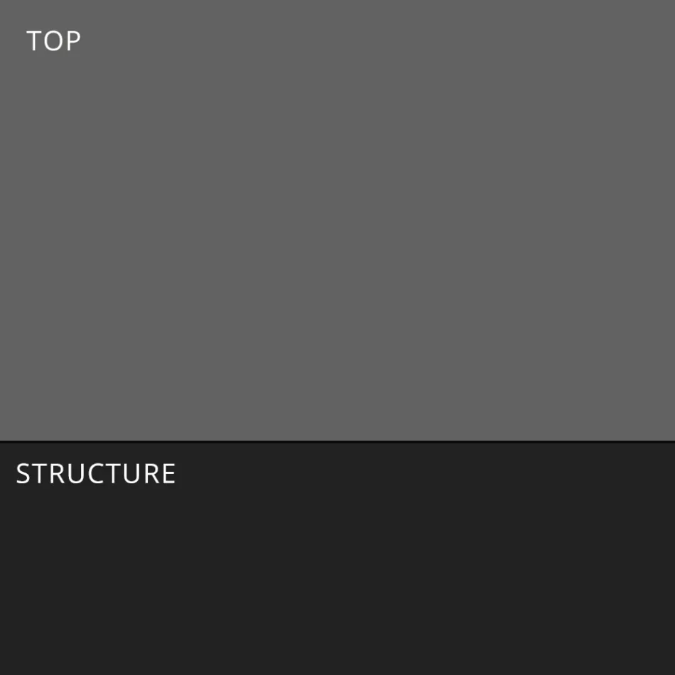 Stół ogrodowy z aluminium i HPL lub Gresu, różne wykończenia - Filomena Viadurini