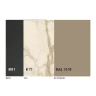 Okrągły stół do jadalni z rozkładanym blatem do 180 cm Made in Italy - Muschio Viadurini