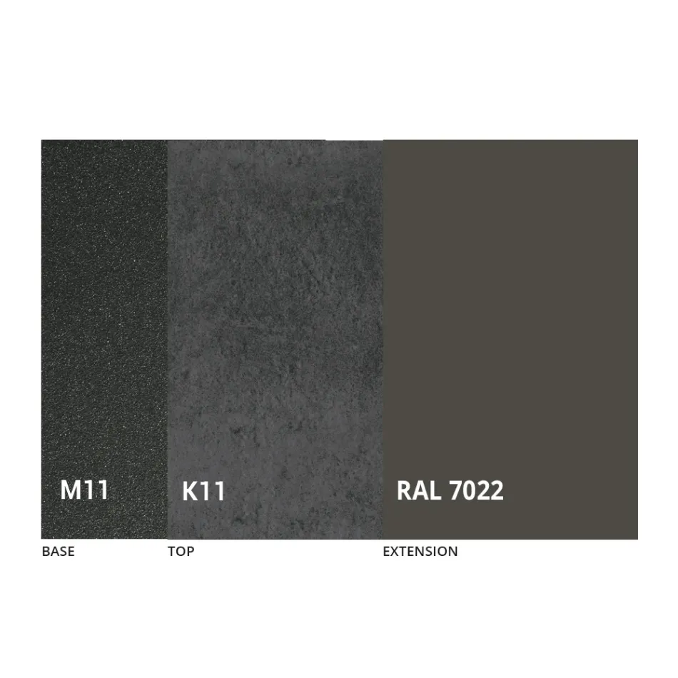 Okrągły stół do jadalni z rozkładanym blatem do 180 cm Made in Italy - Muschio Viadurini