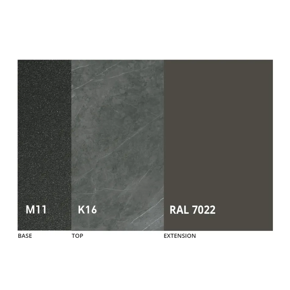 Okrągły stół do jadalni z rozkładanym blatem do 180 cm Made in Italy - Muschio Viadurini