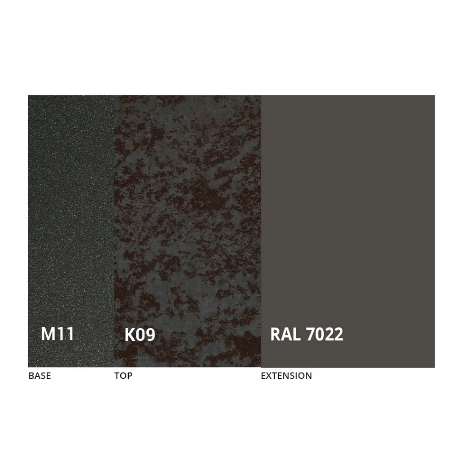 Okrągły stół do jadalni z rozkładanym blatem do 180 cm Made in Italy - Muschio Viadurini