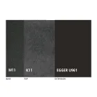 Okrągły stół rozkładany do 270 cm z ceramiki Made in Italy - Muschio Viadurini