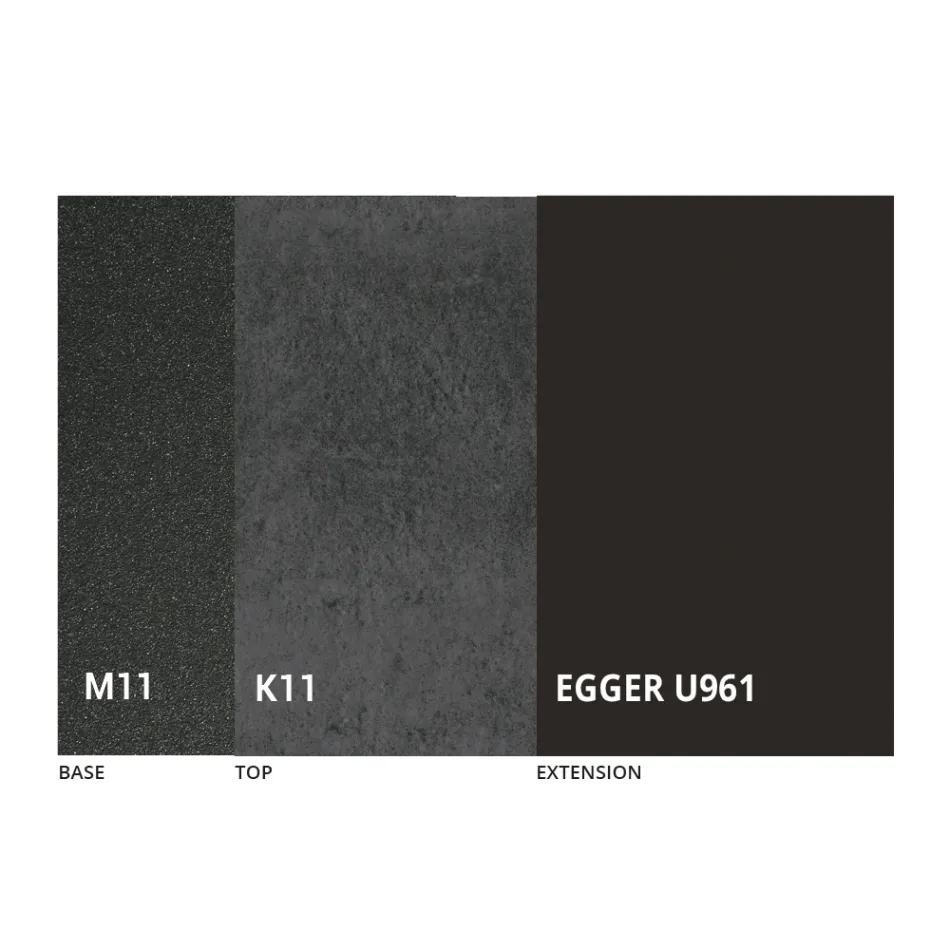 Okrągły stół rozkładany do 270 cm z ceramiki Made in Italy - Muschio Viadurini