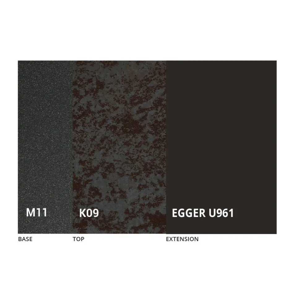 Okrągły stół rozkładany do 270 cm z ceramiki Made in Italy - Muschio Viadurini