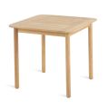 Kwadratowy stół ogrodowy z drewna tekowego Made in Italy - Liberato