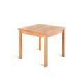 Kwadratowy stół ogrodowy z drewna tekowego Made in Italy - Sleepy