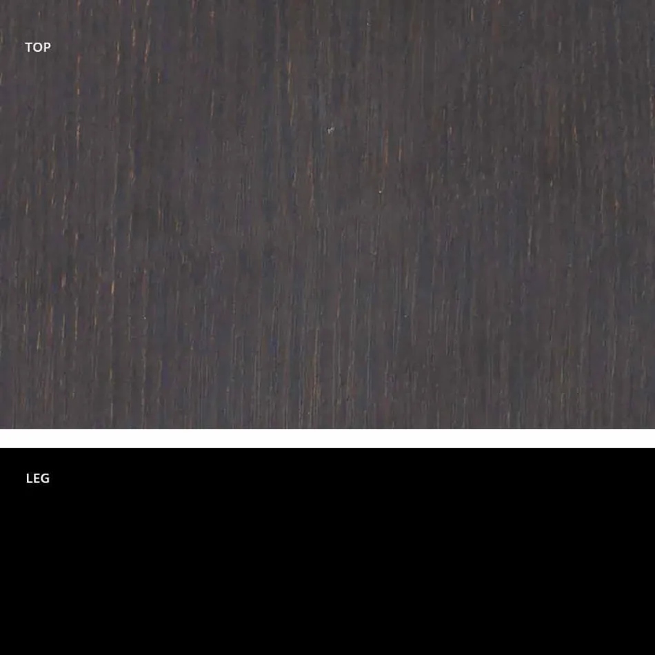 Kwadratowy stół do jadalni, HPL Top - XIX wiek według slajdów Viadurini