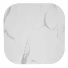 Kwadratowy stół do jadalni, HPL Top - XIX wiek według slajdów Viadurini