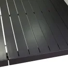 Prostokątny stół rozkładany do 240 cm do użytku na zewnątrz z aluminium - blacha Viadurini