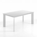Stół prostokątny rozkładany do 220cm biały mat, Jordy