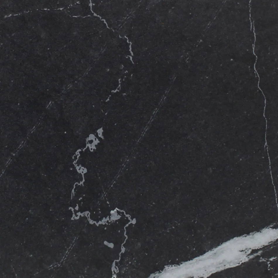 Okrągły stół ogrodowy z czarnej ceramiki Marquinia Made in Italy - Pegaso Viadurini