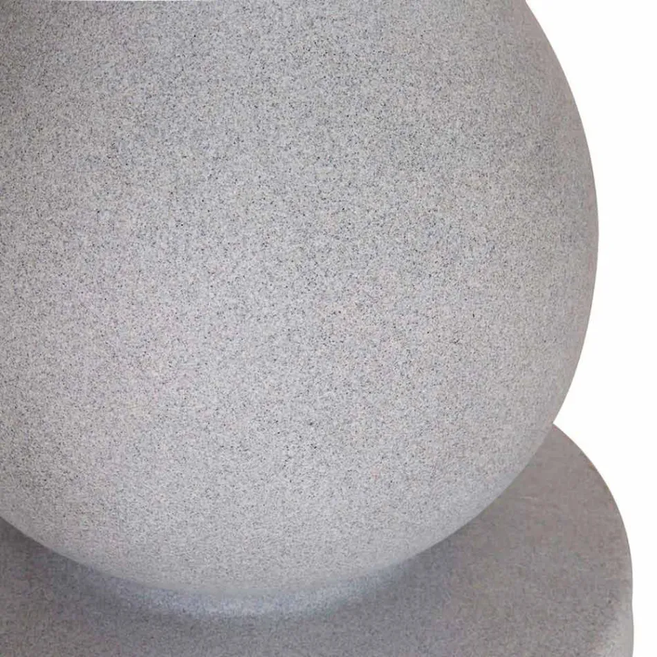 Okrągły stół o klasycznym designie, Ø140 i blat HPL - XIX wiek według prowadnicy Viadurini