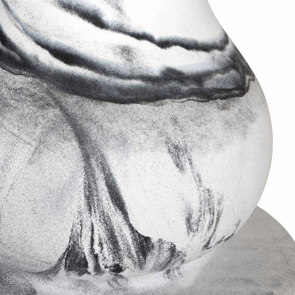 Okrągły stół o klasycznym designie, Ø140 i blat HPL - XIX wiek według prowadnicy Viadurini