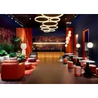 Okrągły stół o klasycznym designie, Ø140 i blat HPL - XIX wiek według prowadnicy Viadurini