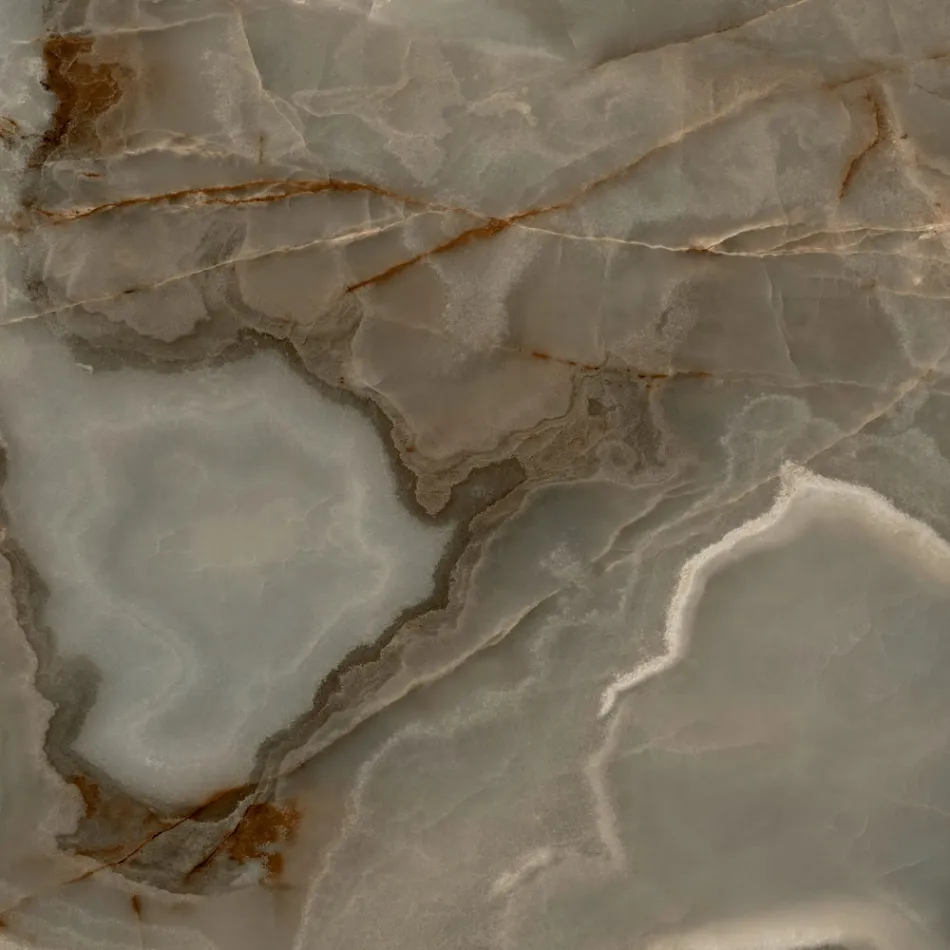 Naprawiono okrągły stół z ceramiki i stali Made in Italy - Nożyczki Viadurini