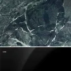 Nowoczesny okrągły stół z marmuru z Carrary i Marquinia Made in Italy - dolary Viadurini