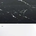 Nowoczesny okrągły stół z marmuru z Carrary i Marquinia Made in Italy - dolary Viadurini