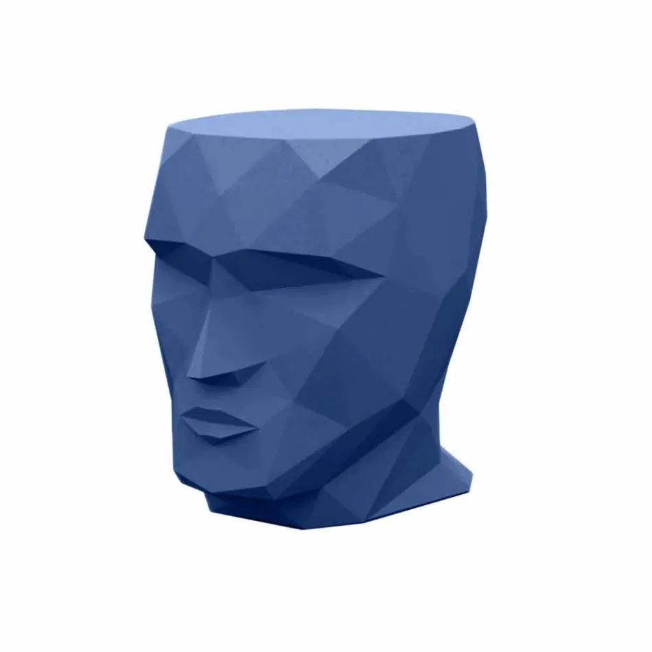 Adan by Vondom na zewnątrz stolik / stołek, z polietylenu Viadurini