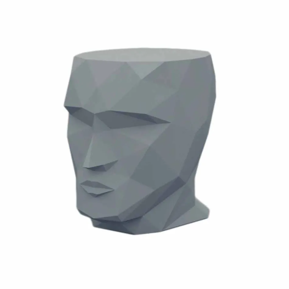 Adan by Vondom na zewnątrz stolik / stołek, z polietylenu Viadurini