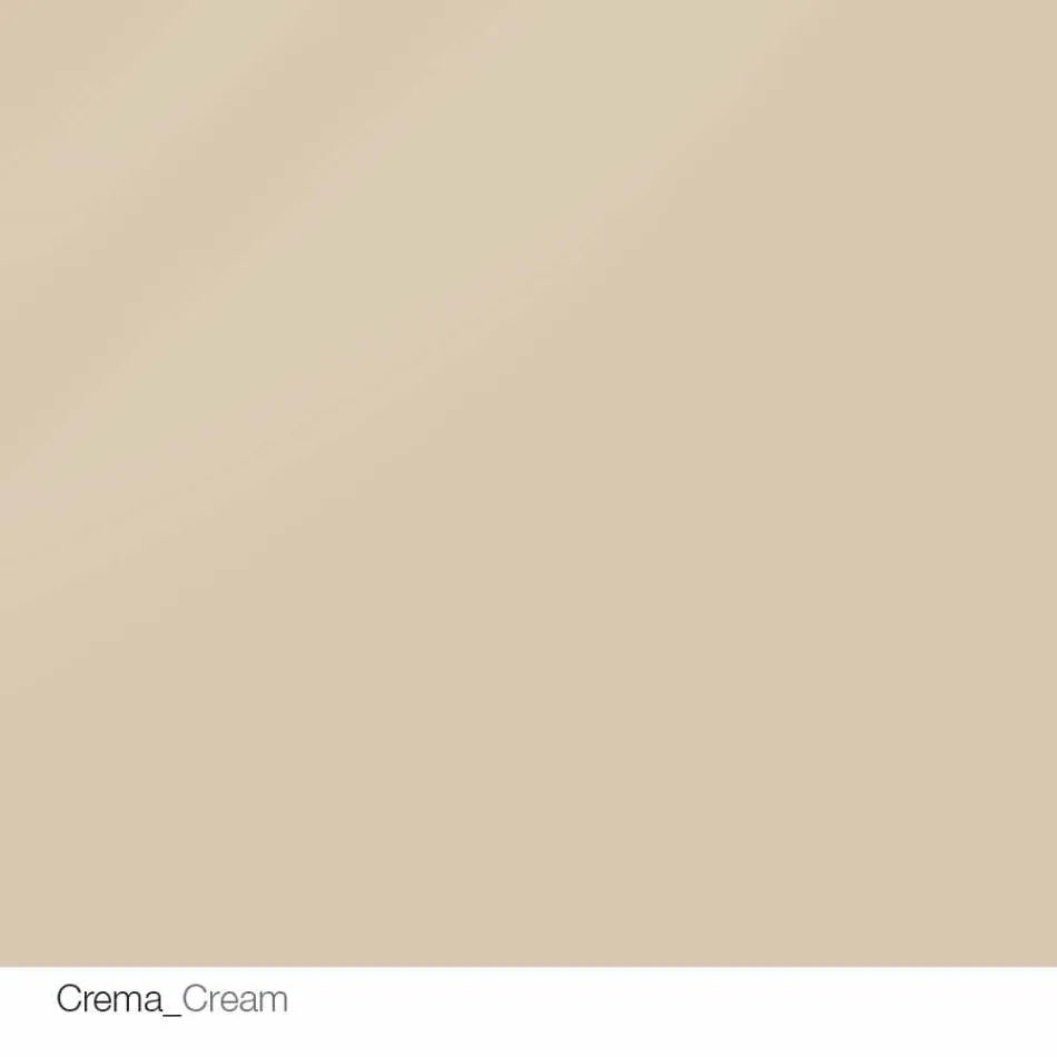 Okrągły stół designerski d.120 kryształowy blat wykonany we Włoszech Cristal Viadurini