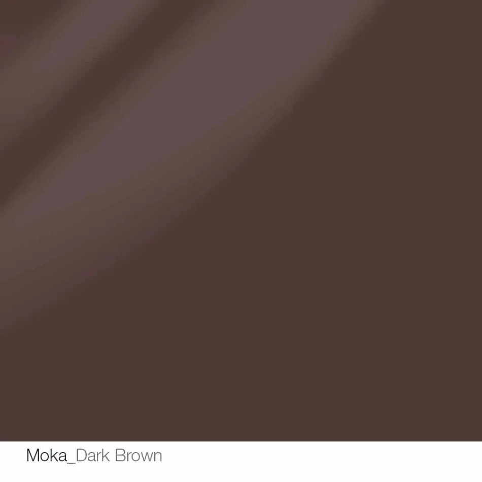 Okrągły stół designerski d.120 kryształowy blat wykonany we Włoszech Cristal Viadurini