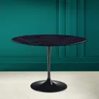 Stół Tulipan Eero Saarinen H 73 w Ceramic Noir Laurent Made in Italy - Scarlet Viadurini