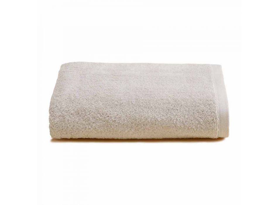 Design Kolorowy bawełniany ręcznik kąpielowy frotte - Vuitton Viadurini