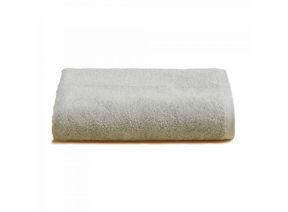 Design Kolorowy bawełniany ręcznik kąpielowy frotte - Vuitton Viadurini